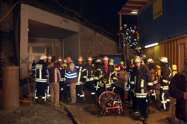 Feuer Technikzentrale Ost Saukopftunnel