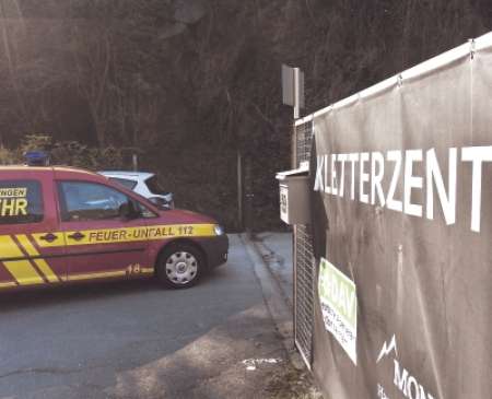 Notfallseelsorger am Einsatzort