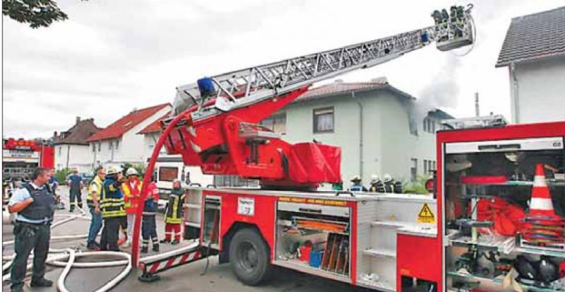 Im Juni brannte es in der Händelstraße