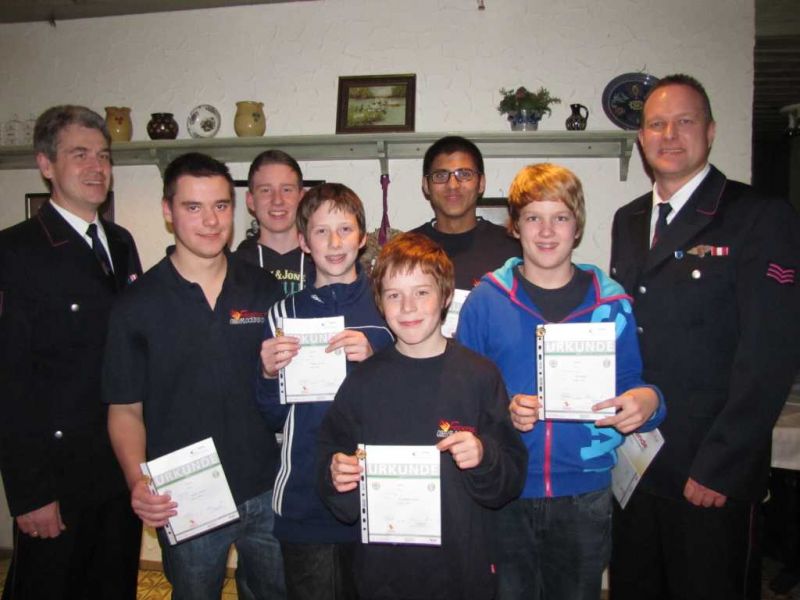 Sportabzeichen bei der Feuerwehr Oberflockenbach