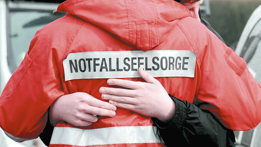 Trost durch Seelsorger