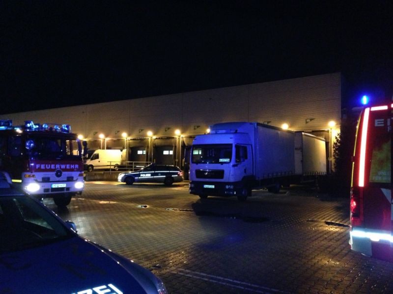 Brandmeldeanlage Spedition