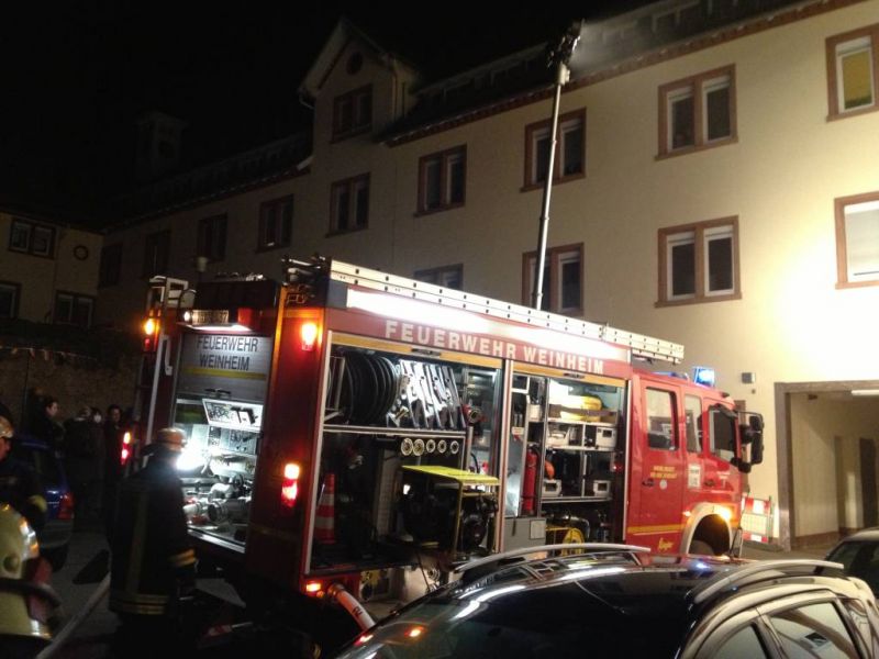 Feuer schnell unter Kontrolle