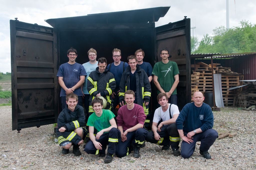 Brandheiße Ausbildung für Atemschutzgeräteträger