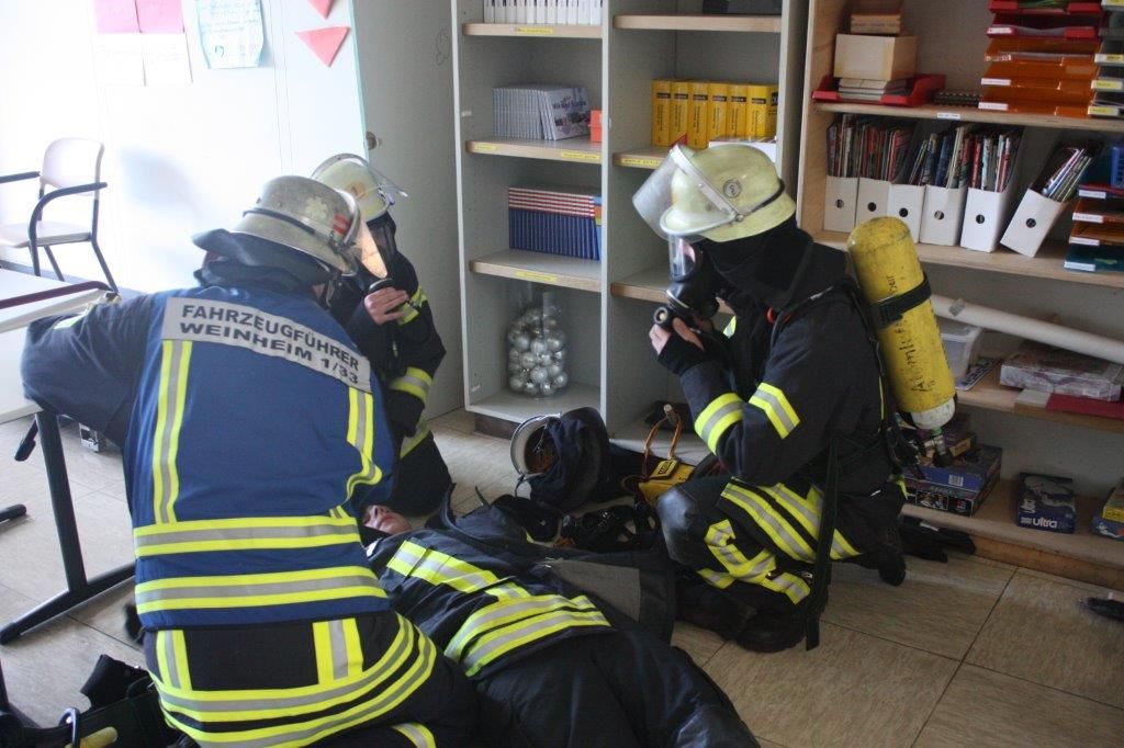 Gemeinsamer Ausbildungstag der Feuerwehr Birkenau und der Feuerwehr  Weinheim