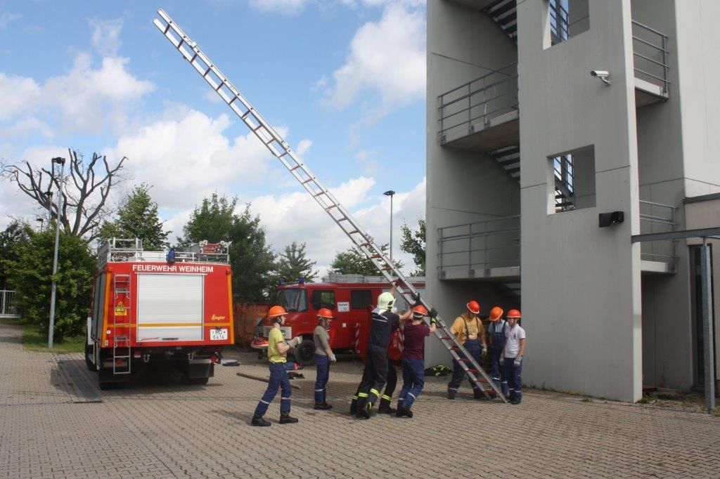 Berufsfeuerwehrwochenende für die Jugendfeuerwehr der Abteilung Stadt und der Lutherstadt Eisleben