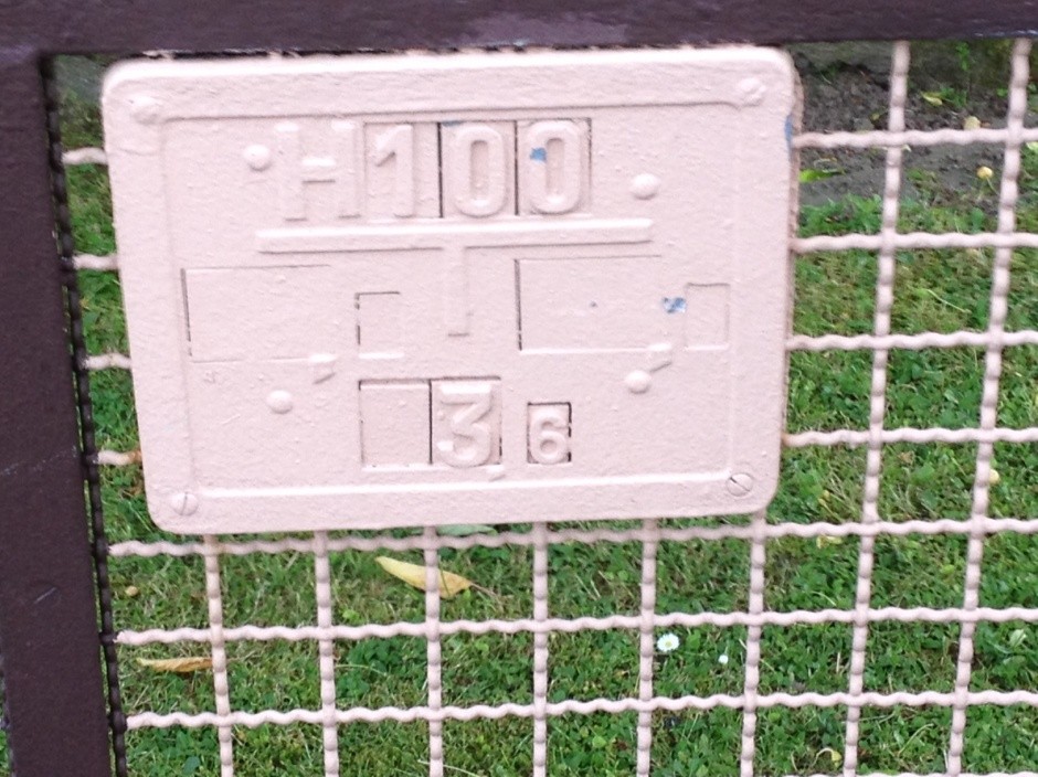 25x20cm für Ihre Sicherheit – Das Hydrantenschild