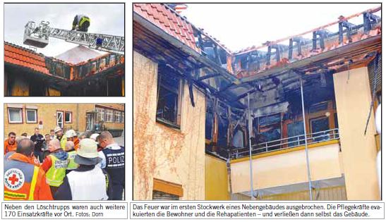   Brand in Weinheims GRN-Betreuungszentrum ist gerade noch mal gut gegangen!