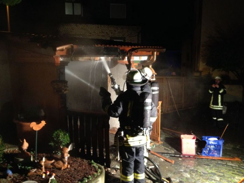 Brandbekämpfung unter Atemschutz