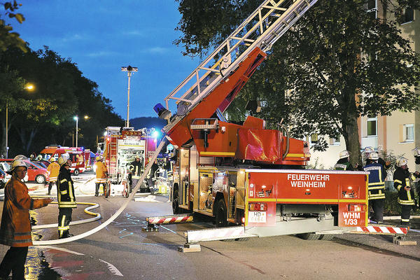 ein Wohnungsbrand an Kerwe 2013 beschäftigte auch die Wehr
