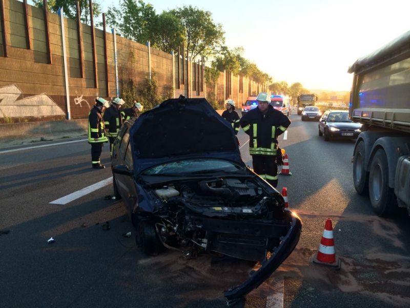 Unfall auf der A659 am Gründonnerstag