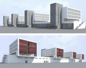 Geplanter Neubau der Landesfeuerwehrschule