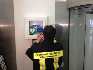 AED Projekt in Weinheim