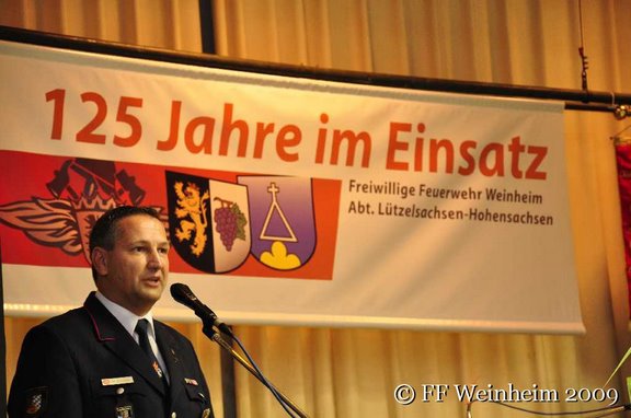 125 Jahre im Einsatz Feuerwehr Weinheim Lützelsachsen Hohensachsen Matthias Bente