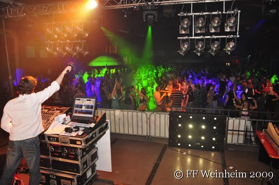 125 Jahre im Einsatz SWR3 Dance Night Feuerwehr Weinheim Lützelsachsen Hohensachsen