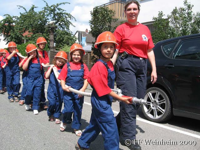 Kinderfeuerwehr Sulzbach Feuerwehr Weinheim