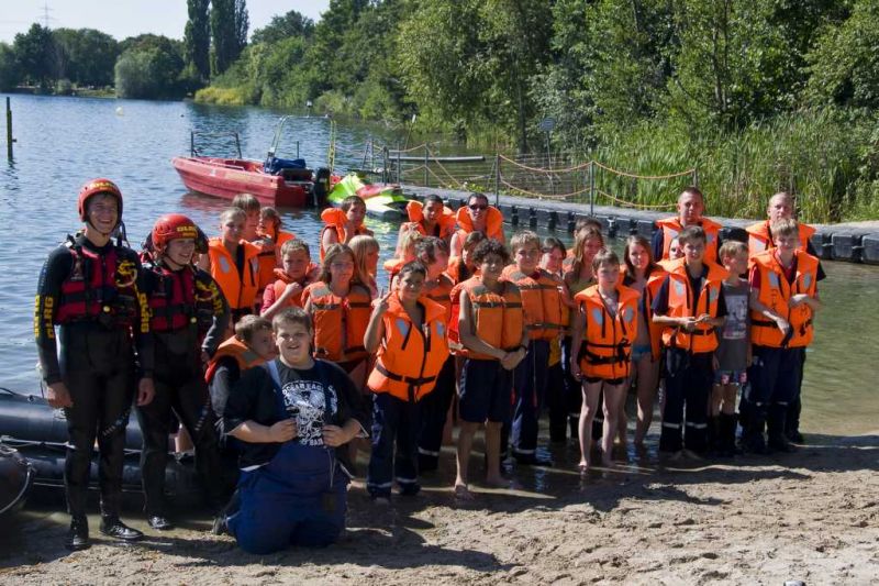 Waidsee Jugendfeuerwehr Weinheim DLRG 24 Stunden Übung