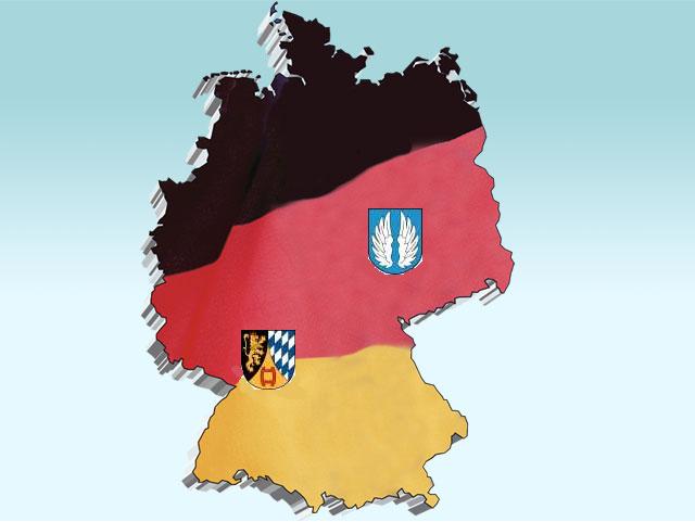 Deutschlandkarte Weinheim Eisleben Feuerwehr