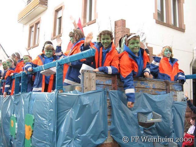 Jugendfeuerwehr Weinheim Lützelsachsen Hohensachsen Winzerfest Winzerfestumzug