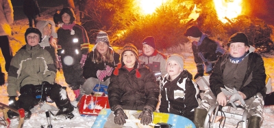 Feuerwehr Weinheim Abteilung Ritschweier Kalten Hergott Rodelvergnügen