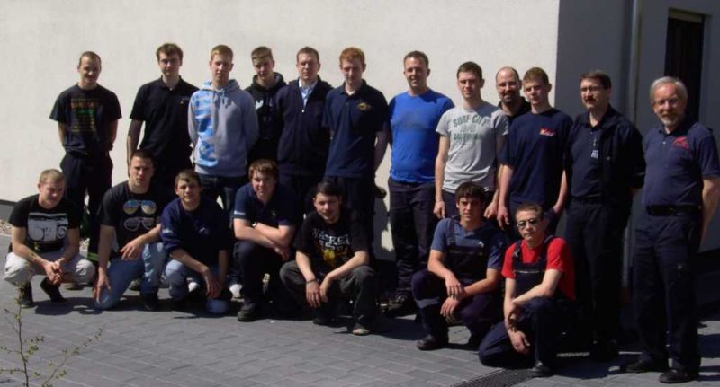 Sprechfunklehrgang 2010 Unterkreis Weinheim