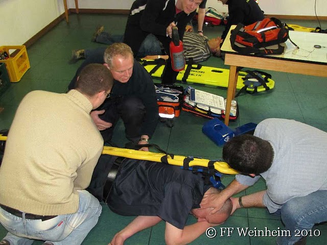 Fortbildung der Feuerwehrsanitäter in Birkenau - Reisen