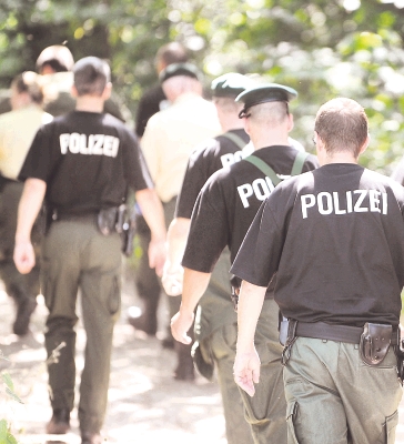 Suchaktion in Oberflockenbach