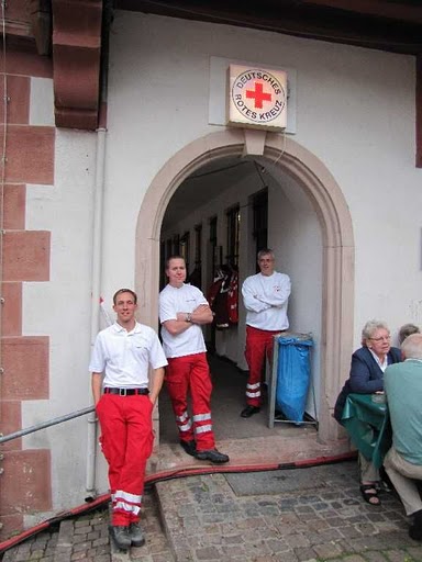 DRK Weinheim in der Kerwewache am Alten Rathaus