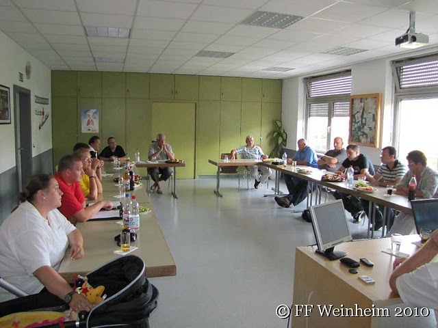 Blaulichtstammtisch beim DRK Weinheim