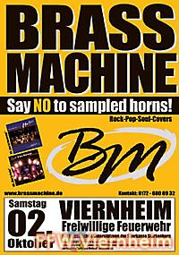 Open Air am 2. Oktober bei der Feuerwehr Viernheim