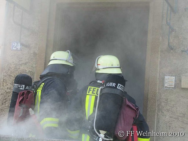 Zimmerbrand in Lützelsachsen Hohensachsen