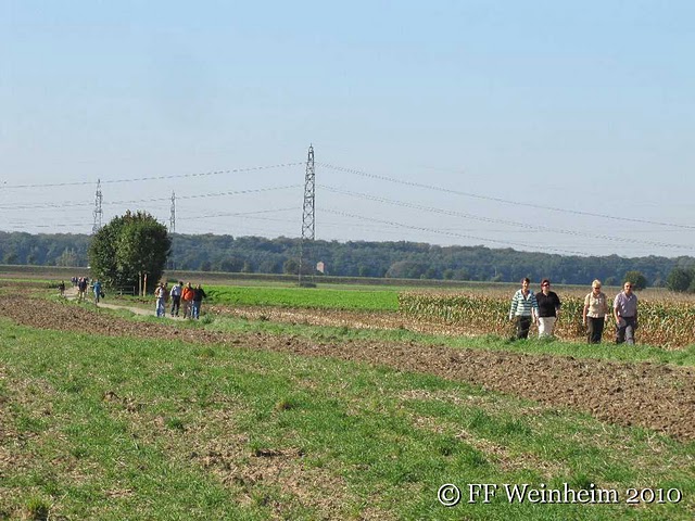 Wandertag der Feuerwehr Weinheim Sulzbach
