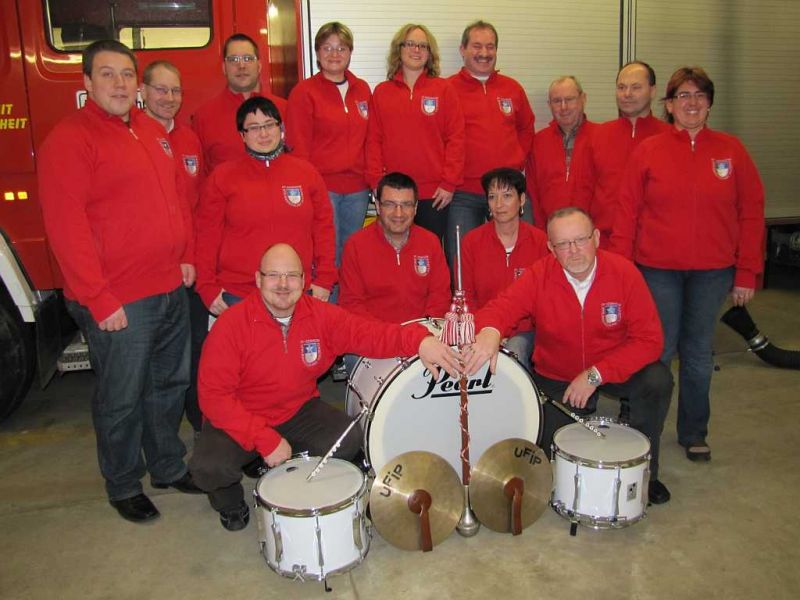 Der Spielmannszug im Jubiläumsjahr 2010
