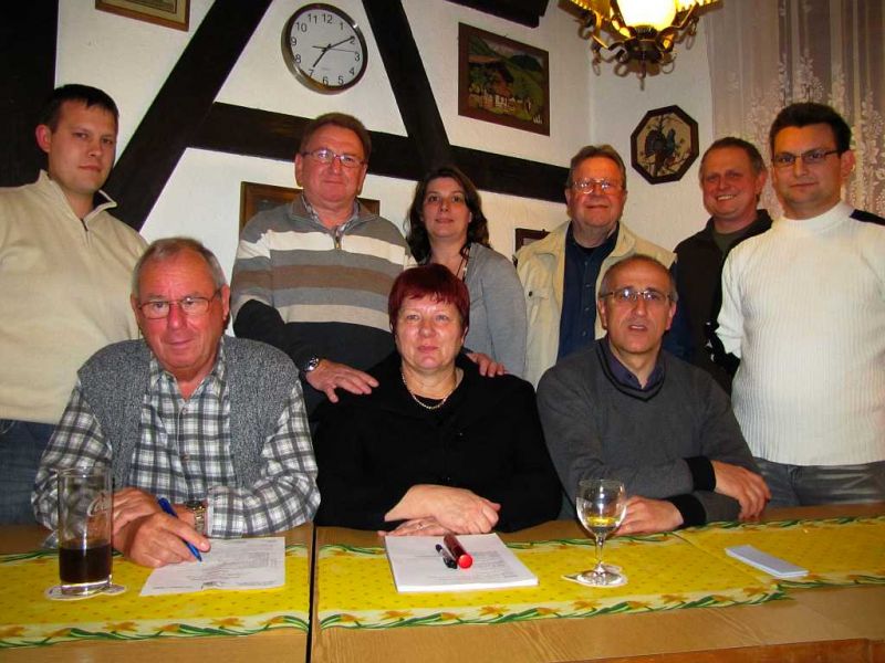 Neuer - alter Vorstand nach den Neuwahlen beim Förderverein