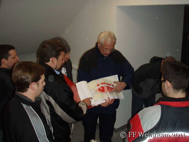 Objektbegehung in der Schlossbergterasse