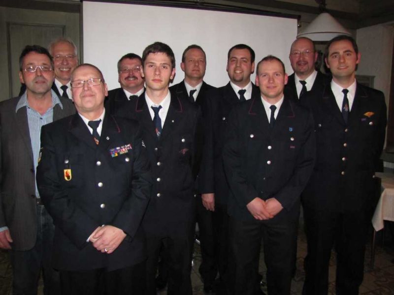 Ehrungen und Beförderungen bei der Jahreshauptversammlung Oberflockenbach