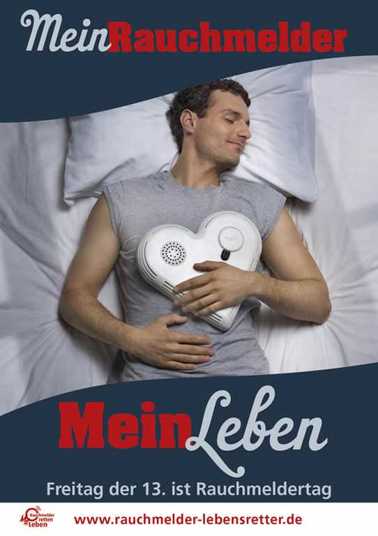bundesweiter Rauchmeldertag am 13. Mai