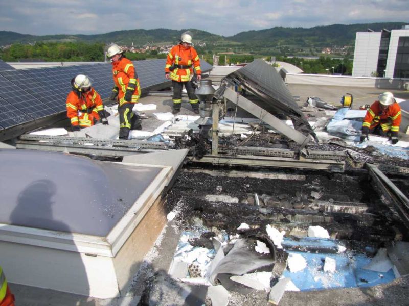 Feuer Photovoltaik Anlage Hirschberg