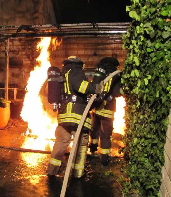 Feuer in der Schillerstraße
