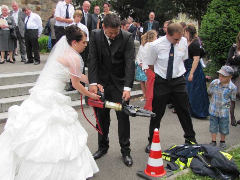 Sebastian und Sabrina heiraten