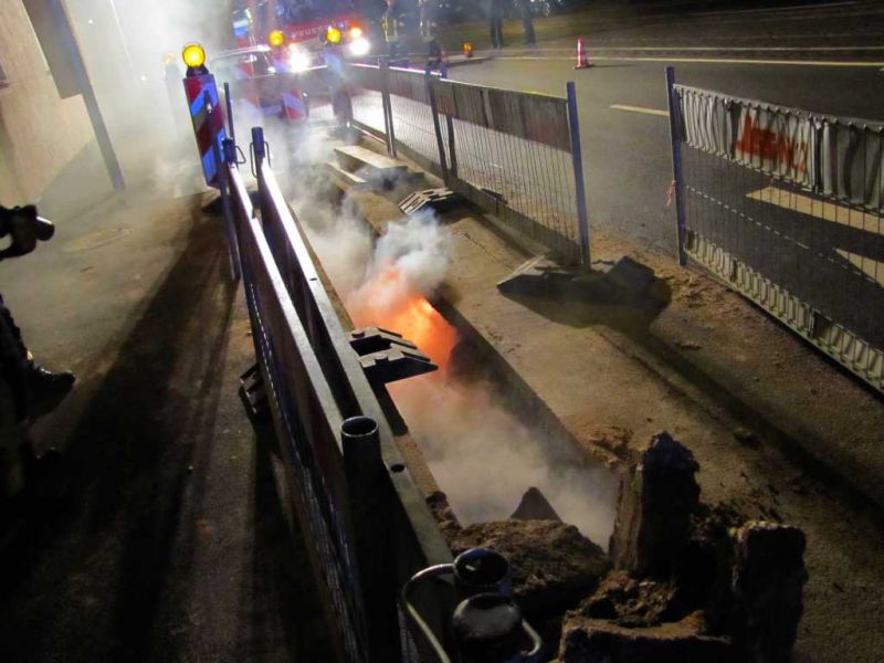 Kabelbrand Mannheimer Straße