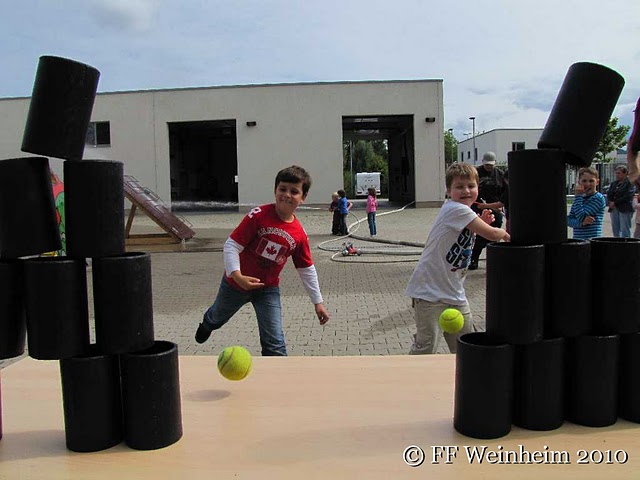 Ferienspiele bei der Feuerwehr Weinheim
