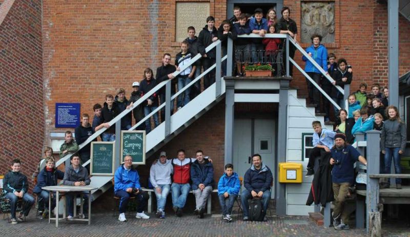 Jugendfeuerwehr auf der Insel Neuwerk