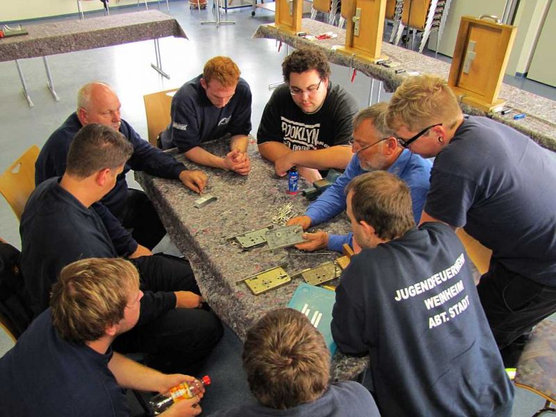 Ein Schloss, das unbekannte Wesen