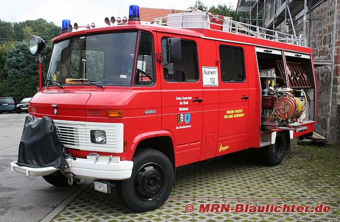 altes Löschfahrzeug von Oberflockenbach