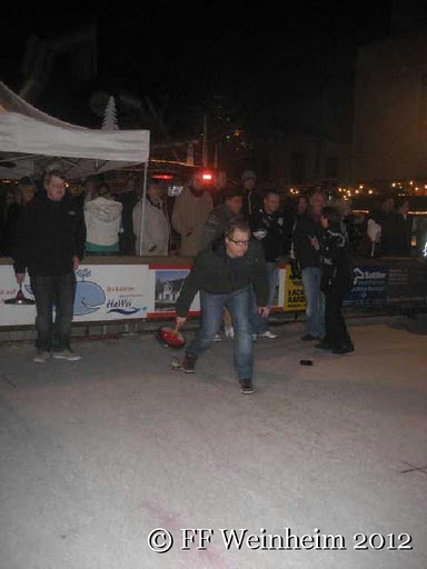 Eisstockschießen am Atrium