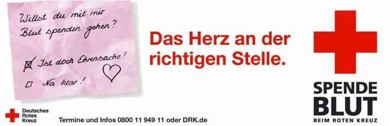 Blutspende am 9. Januar 2012