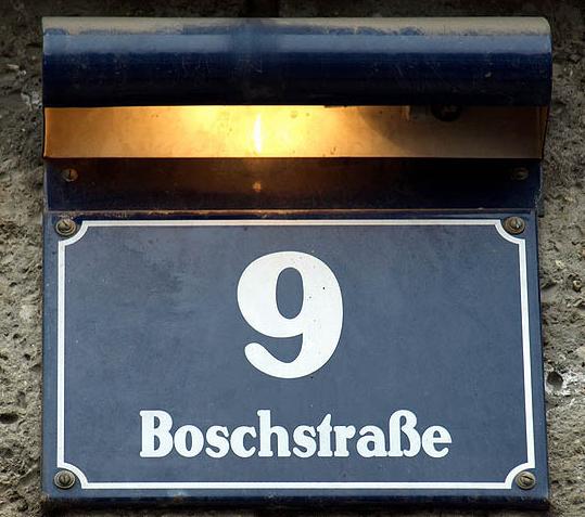 Die Hausnummer - eine wichtige Orientierung