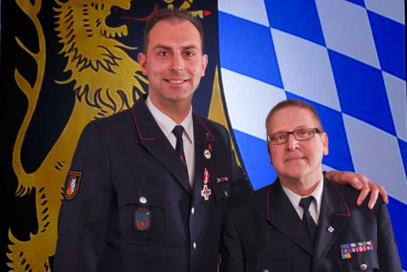 v.l. Andreas Schmitt und Wolfgang Eberle