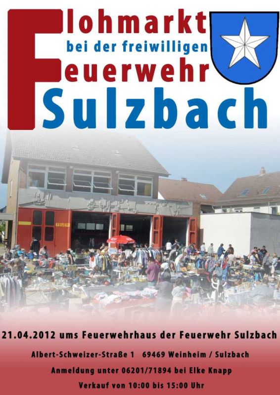 Flohmarkt in Sulzbach
